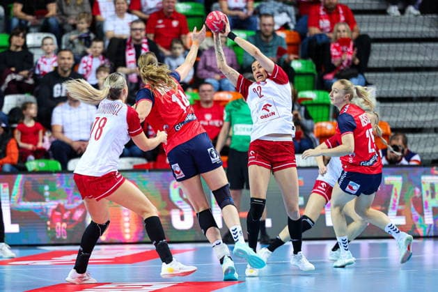 2026.03.05 Lubin pilka reczna EHF Euro Cup 2026 Polska - Norwegia N z Aleksandra Rosiak Foto Pawel Andrachiewicz PressFocus 2026.03.05 Lubin Handball - Women EHF Euro Cup 2026 Poland - Norway Aleksandra Rosiak Credit: Pawel Andrachiewicz PressFocus NEWSPIX.PL --- newspix.pl 