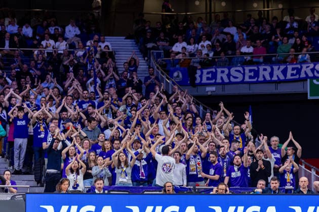 2026 Euroleague basketball Real Madrid v Virtus Bologna March 5th; 5th March 2026; Movistar Arena; Madrid, Spain; Euroleague Basketball; Spain, Real Madrid vs Virtus Bologna; fans berserkers Madrid Spain Basketball Copyright: xAlbaxPachecox xAgenciaxLOFx
