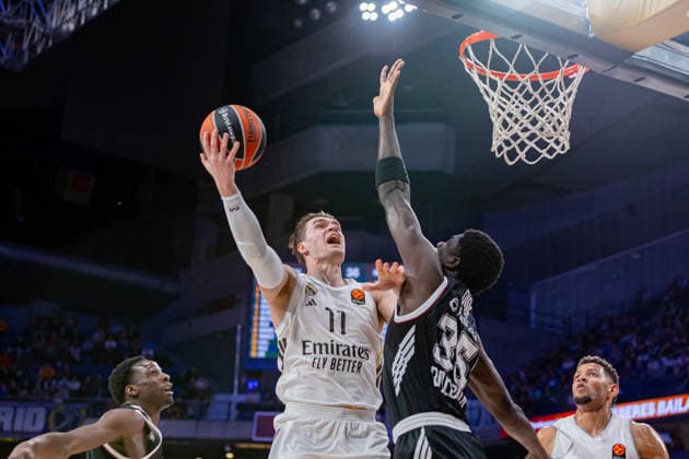 2026 Euroleague basketball Real Madrid v Virtus Bologna March 5th; 5th March 2026; Movistar Arena; Madrid, Spain; Euroleague Basketball; Spain, Real Madrid vs Virtus Bologna; Mario Hezonja (Real Madrid) Madrid Spain Basketball Copyright: xAlbaxPachecox xAgenciaxLOFx