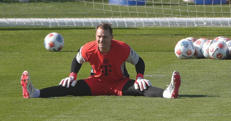 05.03.2026, FC Bayern Training, Fussball Muenchen, im Bild: Manuel Neuer (FC Bayern Muenchen) *** 05 03 2026, FC Bayern Training, Football Sport, Munich, in the picture Manuel Neuer FC Bayern Muenchen