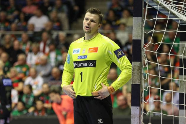 05.03.2026, xgox, Handball - EHF Champions League SC Magdeburg - FC Barcelona, Barca v.l. Sergey Hernandez Ferrer (Magdeburg, 1) Magdeburg