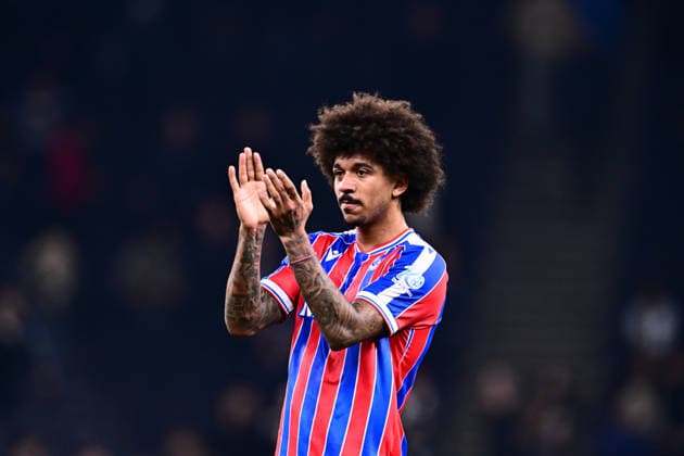 Tottenham Hotspur v Crystal Palace, Premier League Crystal Palace defender Chris Richards (26) during the Premier League match between Tottenham Hotspur and Crystal Palace at Tottenham Hotspur Stadium, London, UK on 5 March 2026. London Tottenham Hotspur Stadium London UK Editorial use only DataCo restrictions apply See www.football-dataco.com , Copyright: xPaulxBockingx PSI-23839-0104