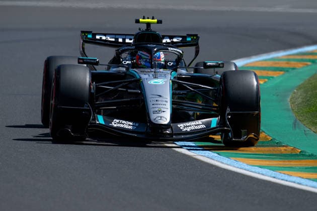 Andrea Kimi Antonelli (Mercedes-AMG Petronas F1 Team, Italien, 12) im F1 W17, AUS, Formel 1 Weltmeisterschaft, Australian Grand Prix, Albert Park Circuit, Melbourne, Freies Training, Saison 2026, 06.03.2026 AUS, Formel 1 Weltmeisterschaft, Australian Grand Prix, Albert Park Circuit, Melbourne, Freies Training, Saison 2026, 06.03.2026 Melbourne Copyright: xEibner-Pressefoto Memmlerx EP_MMR