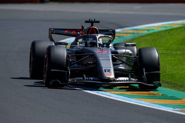 Nico Huelkenberg (Audi Revolut F1 Team, Deutschland, 27) im Audi R26, AUS, Formel 1 Weltmeisterschaft, Australian Grand Prix, Albert Park Circuit, Melbourne, Freies Training, Saison 2026, 06.03.2026 AUS, Formel 1 Weltmeisterschaft, Australian Grand Prix, Albert Park Circuit, Melbourne, Freies Training, Saison 2026, 06.03.2026 Melbourne Copyright: xEibner-Pressefoto Memmlerx EP_MMR