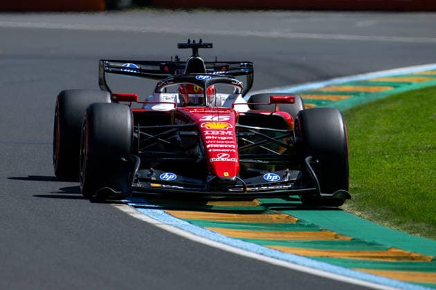 Charles Leclerc (Scuderia Ferrari HP, Monaco, 16) im SF-26, AUS, Formel 1 Weltmeisterschaft, Australian Grand Prix, Albert Park Circuit, Melbourne, Freies Training, Saison 2026, 06.03.2026 AUS, Formel 1 Weltmeisterschaft, Australian Grand Prix, Albert Park Circuit, Melbourne, Freies Training, Saison 2026, 06.03.2026 Melbourne Copyright: xEibner-Pressefoto Memmlerx EP_MMR
