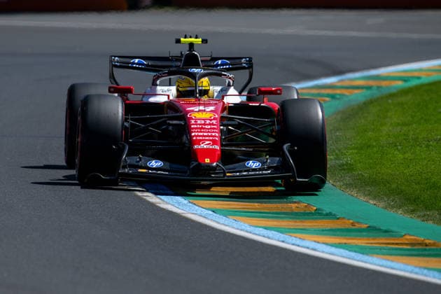 Lewis Hamilton (Scuderia Ferrari HP, Großbritannien, 44) im SF-26, AUS, Formel 1 Weltmeisterschaft, Australian Grand Prix, Albert Park Circuit, Melbourne, Freies Training, Saison 2026, 06.03.2026 AUS, Formel 1 Weltmeisterschaft, Australian Grand Prix, Albert Park Circuit, Melbourne, Freies Training, Saison 2026, 06.03.2026 Melbourne Copyright: xEibner-Pressefoto Memmlerx EP_MMR