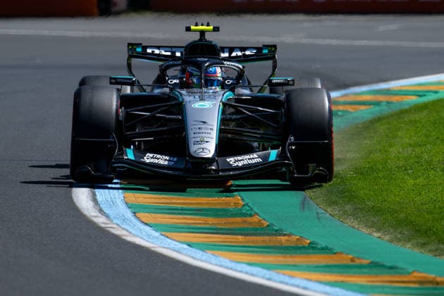 Andrea Kimi Antonelli (Mercedes-AMG Petronas F1 Team, Italien, 12) im F1 W17, AUS, Formel 1 Weltmeisterschaft, Australian Grand Prix, Albert Park Circuit, Melbourne, Freies Training, Saison 2026, 06.03.2026 AUS, Formel 1 Weltmeisterschaft, Australian Grand Prix, Albert Park Circuit, Melbourne, Freies Training, Saison 2026, 06.03.2026 Melbourne Copyright: xEibner-Pressefoto Memmlerx EP_MMR