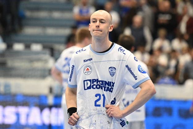 RECORD DATE NOT STATED Enttaeuschung bei Leve Carstensen (TBV Lemgo Lippe 21) VfL Gummersbach vs. TBV Lemgo Lippe, Handball, Daikin 1. Bundesliga, 24. Spieltag, Spielzeit 2025-2026, Schwalbe Arena Gummersbach, 05.03.2026 VfL Gummersbach vs. TBV Lemgo Lippe, Handball, Daikin 1. Bundesliga, 24. Spieltag, Spielzeit 2025-2026, Schwalbe Arena Gummersbach, 05.03.2026 Gummersbach Copyright: xEibner-Pressefoto JuergenxAugstx EP_JAT