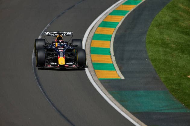 06.03.2026, xrarjax, Motorsport FIA Formel 1, Grand Prix von Australien v.l. Max Verstappen (Oracle Red Bull Racing) Startnummer 3 (FIA REGULATIONS PROHIBIT ANY USE OF PHOTOGRAPHS as IMAGE SEQUENCES and or QUASI-VIDEO) Melbourne
