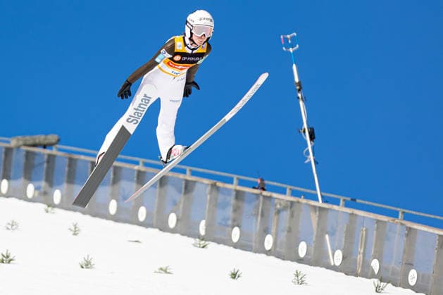 Sport Bilder des Tages March 6, 2026, Lahti, Uusimaa, Finland: Prevc Nika of SLO competes during the FIS Ski jumping, Skispringen, Ski, nordisch World Cup Women s HS130 competition in Lahti, Finland on March 6, 2026. Lahti Finland - ZUMAj303 20260306_zip_j303_008 Copyright: xJanixHakalax