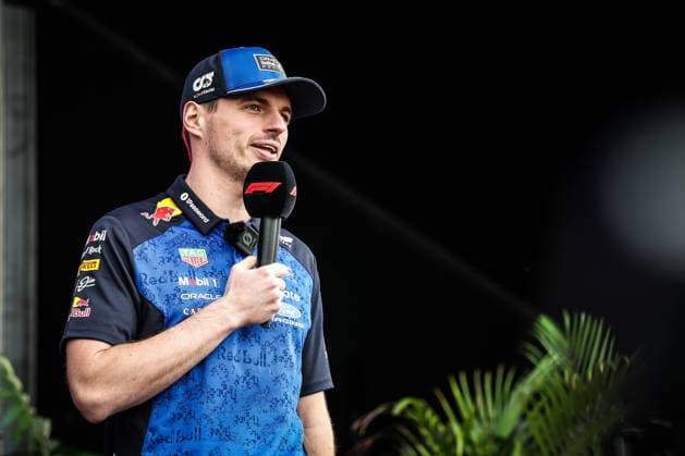 March 6, 2026, Melbourne, Victoria, Australia: MELBOURNE, AUSTRALIA - MARCH 06 2026: Max Verstappen of Oracle Red Bull Racing during the fan forum at the 2026 Australian Grand Prix at Albert Park in Melbourne, Australia Melbourne Australia - ZUMAp121 20260306_zsp_p121_073 Copyright: xChrisxPutnamx