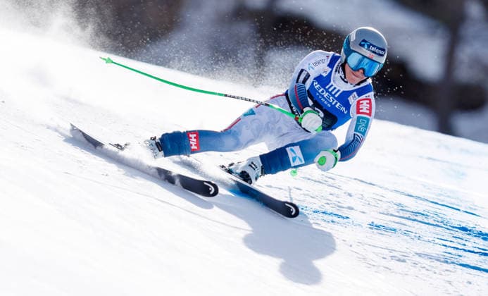 ALPINE SKIING - FIS WC Val di Fassa VAL DI FASSA,ITALY,06.MAR.26 - ALPINE SKIING - FIS World Cup, downhill, ladies. Image shows Kajsa Vickhoff Lie (NOR).  GEPAxpictures xHaraldxSteiner