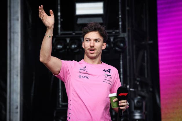 March 6, 2026, Melbourne, Victoria, Australia: MELBOURNE, AUSTRALIA - MARCH 06 2026: Pierre Gasly of BWT Alpine F1 Team during the fan forum at the 2026 Australian Grand Prix at Albert Park in Melbourne, Australia 2026 Formula 1 Australian Grand Prix - Friday  - ZUMAp121 20260306_zsp_p121_082 Copyright: xChrisxPutnamx