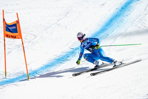 INVERNALI - Alpine Skiing - Audi FIS Ski World Cup - Women s Downhill Elena Curtoni (ITA) during downhill during Audi FIS Ski World Cup - Women s Downhill, Alpine Skiing race in Val di Fassa, Italy, March 06 2026 Val di Fassa Italy  Copyright: xIPAxSport ABACAx