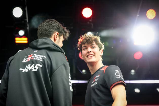 March 6, 2026, Melbourne, Victoria, Australia: MELBOURNE, AUSTRALIA - MARCH 06 2026: Oliver Bearman of TGR Haas F1 Team during the fan forum at the 2026 Australian Grand Prix at Albert Park in Melbourne, Australia Melbourne Australia - ZUMAp121 20260306_zsp_p121_099 Copyright: xChrisxPutnamx