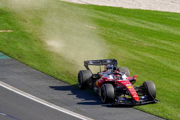 FORMULA ONE AUSTRALIAN GRAND PRIX 2026 Charles Leclerc 16 (MON) Ferrari off track during the Formula 1 Qatar Airways Australian Grand Prix 2026, 1st round of the 2026 Formula One World Championship, WM, Weltmeisterschaft from March 6 to 8, 2026 at the Albert Park Circuit, Melbourne, Australia. Credit: Robbie Hoad Every Second Media Editorial use only. All images are copyright Every Second Media Limited. No images may be reproduced without prior permission. Copyright: xIMAGO EveryxSecondxMediax ESM-1841-0258 RobbiexHoadx xEveryxSecondxMediax