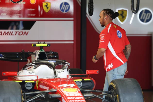 44 Lewis Hamilton (GBR) Scuderia Ferrari HP (ITA) Ferrari SF-26 during the Free Practices of Qatar Airways Australian Grand Prix of Formula One at the Albert Park Circuit in Melbourne on Australia on March 06, 2026 in Melbourne, Australia. (Photo by Philippe Nanchino Eurasia Images) Melbourne Albert Park Circuit Australia