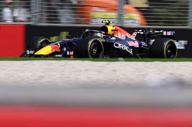 6 Isack Hadjar (FRA) Oracle Red Bull Racing (AUT) Red Bull RB22 RBPT-Ford during the Free Practices of Qatar Airways Australian Grand Prix of Formula One at the Albert Park Circuit in Melbourne on Australia on March 06, 2026 in Melbourne, Australia. (Photo by Philippe Nanchino Eurasia Images) Melbourne Albert Park Circuit Australia