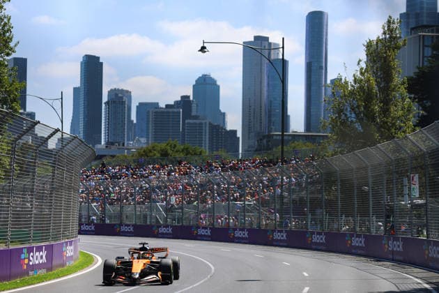 81 Oscar Piastri (AUS) McLaren Mastercard F1 Team (GBR) MCL40A Mercedes during the Free Practices of Qatar Airways Australian Grand Prix of Formula One at the Albert Park Circuit in Melbourne on Australia on March 06, 2026 in Melbourne, Australia. (Photo by Philippe Nanchino Eurasia Images) Melbourne Albert Park Circuit Australia