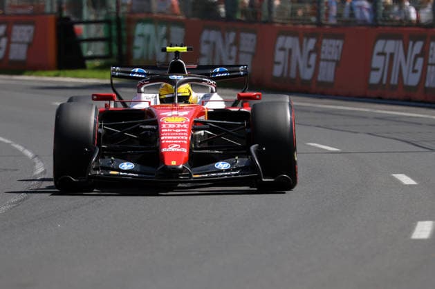 44 Lewis Hamilton (GBR) Scuderia Ferrari HP (ITA) Ferrari SF-26 during the Free Practices of Qatar Airways Australian Grand Prix of Formula One at the Albert Park Circuit in Melbourne on Australia on March 06, 2026 in Melbourne, Australia. (Photo by Philippe Nanchino Eurasia Images) Melbourne Albert Park Circuit Australia