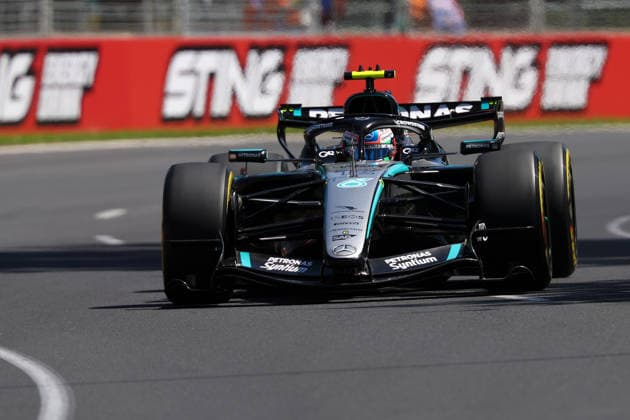 12 Andrea Kimi Antonelli (ITA) Mercedes-AMG PETRONAS Formula One Team (DEU) Mercedes-AMG F1 W17 E Performance during the Free Practices of Qatar Airways Australian Grand Prix of Formula One at the Albert Park Circuit in Melbourne on Australia on March 06, 2026 in Melbourne, Australia. (Photo by Philippe Nanchino Eurasia Images) Melbourne Albert Park Circuit Australia