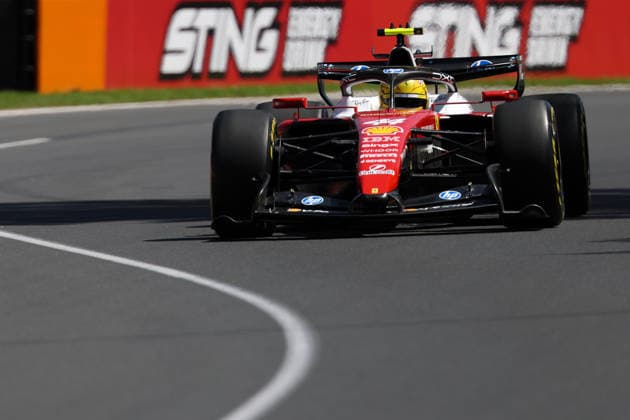 44 Lewis Hamilton (GBR) Scuderia Ferrari HP (ITA) Ferrari SF-26 during the Free Practices of Qatar Airways Australian Grand Prix of Formula One at the Albert Park Circuit in Melbourne on Australia on March 06, 2026 in Melbourne, Australia. (Photo by Philippe Nanchino Eurasia Images) Melbourne Albert Park Circuit Australia