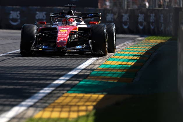 16 Charles Leclerc (MCO) Scuderia Ferrari HP (ITA) Ferrari SF-2 during the Free Practices of Qatar Airways Australian Grand Prix of Formula One at the Albert Park Circuit in Melbourne on Australia on March 06, 2026 in Melbourne, Australia. (Photo by Philippe Nanchino Eurasia Images) Melbourne Albert Park Circuit Australia