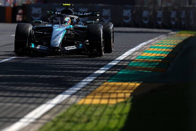 12 Andrea Kimi Antonelli (ITA) Mercedes-AMG PETRONAS Formula One Team (DEU) Mercedes-AMG F1 W17 E Performance during the Free Practices of Qatar Airways Australian Grand Prix of Formula One at the Albert Park Circuit in Melbourne on Australia on March 06, 2026 in Melbourne, Australia. (Photo by Philippe Nanchino Eurasia Images) Melbourne Albert Park Circuit Australia