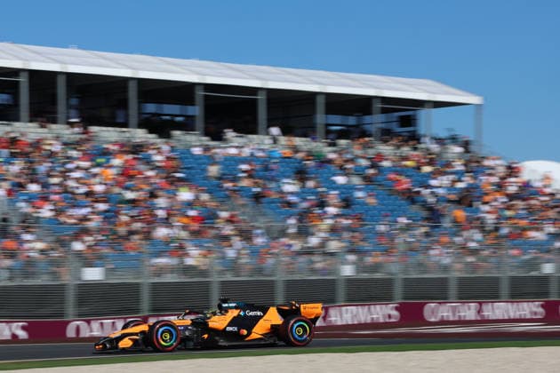 81 Oscar Piastri (AUS) McLaren Mastercard F1 Team (GBR) MCL40A Mercedes during the Free Practices of Qatar Airways Australian Grand Prix of Formula One at the Albert Park Circuit in Melbourne on Australia on March 06, 2026 in Melbourne, Australia. (Photo by Philippe Nanchino Eurasia Images) Melbourne Albert Park Circuit Australia