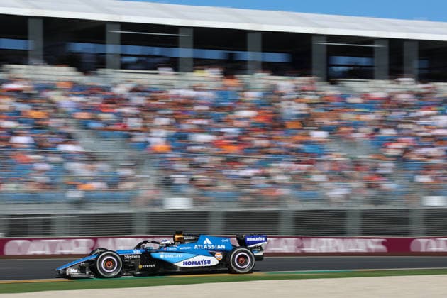 23 Alexander Albon (THA) Atlassian Williams F1 Team (GBR) FW48 Mercedes during the Free Practices of Qatar Airways Australian Grand Prix of Formula One at the Albert Park Circuit in Melbourne on Australia on March 06, 2026 in Melbourne, Australia. (Photo by Philippe Nanchino Eurasia Images) Melbourne Albert Park Circuit Australia