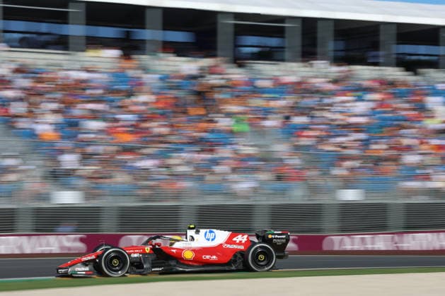 44 Lewis Hamilton (GBR) Scuderia Ferrari HP (ITA) Ferrari SF-26 during the Free Practices of Qatar Airways Australian Grand Prix of Formula One at the Albert Park Circuit in Melbourne on Australia on March 06, 2026 in Melbourne, Australia. (Photo by Philippe Nanchino Eurasia Images) Melbourne Albert Park Circuit Australia