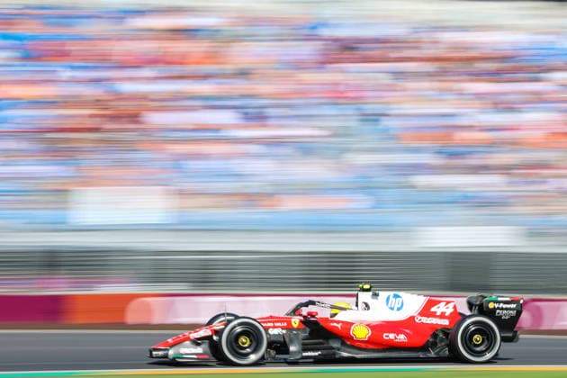 44 Lewis Hamilton (GBR) Scuderia Ferrari HP (ITA) Ferrari SF-26 during the Free Practices of Qatar Airways Australian Grand Prix of Formula One at the Albert Park Circuit in Melbourne on Australia on March 06, 2026 in Melbourne, Australia. (Photo by Philippe Nanchino Eurasia Images) Melbourne Albert Park Circuit Australia