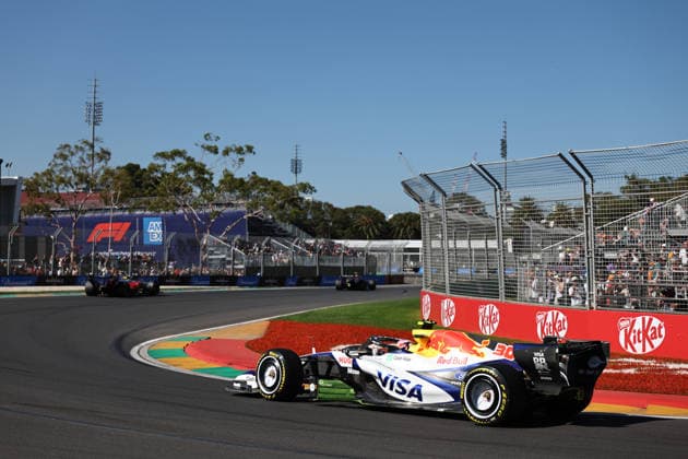 MELBOURNE, AUSTRALIA - MARCH 6: Liam Lawson of New Zealand driving the (30) Visa Cash App Racing Bulls Formula 1 Team VCARB03 during practice ahead of the F1 Grand Prix of Australia at Albert Park Circuit on March 6, 2026 in Melbourne, Australia.(Photo by Qian Jun Paddocker-SPP) Copyright: xQianxJunx xPaddocker-SPPx Sportspressphoto_SPR103346