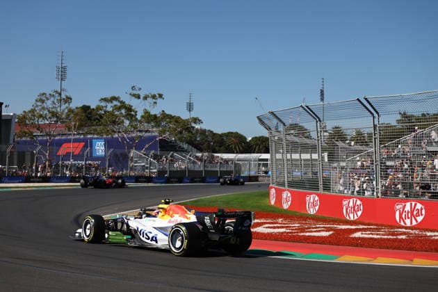 MELBOURNE, AUSTRALIA - MARCH 6: Liam Lawson of New Zealand driving the (30) Visa Cash App Racing Bulls Formula 1 Team VCARB03 during practice ahead of the F1 Grand Prix of Australia at Albert Park Circuit on March 6, 2026 in Melbourne, Australia.(Photo by Qian Jun Paddocker-SPP) Copyright: xQianxJunx xPaddocker-SPPx Sportspressphoto_SPR103347