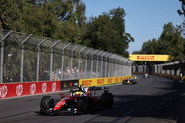 MELBOURNE, AUSTRALIA - MARCH 6: Lewis Hamilton of Great Britain driving the (44) Scuderia Ferrari HP SF-26 during practice ahead of the F1 Grand Prix of Australia at Albert Park Circuit on March 6, 2026 in Melbourne, Australia.(Photo by Qian Jun Paddocker-SPP) Copyright: xQianxJunx xPaddocker-SPPx Sportspressphoto_SPR103350