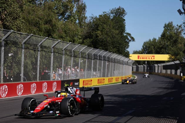 MELBOURNE, AUSTRALIA - MARCH 6: Lewis Hamilton of Great Britain driving the (44) Scuderia Ferrari HP SF-26 during practice ahead of the F1 Grand Prix of Australia at Albert Park Circuit on March 6, 2026 in Melbourne, Australia.(Photo by Qian Jun Paddocker-SPP) Copyright: xQianxJunx xPaddocker-SPPx Sportspressphoto_SPR103351