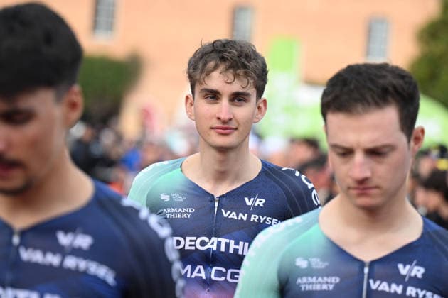 06-03-2026 Presentazione Squadre Strade Bianche 2026; 2026, Decathlon - Cma Cgm; Seixas, Paul; Siena; 