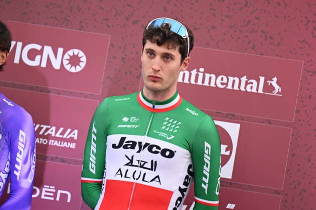06-03-2026 Presentazione Squadre Strade Bianche 2026; 2026, Jayco Aula; Conca, Filippo; Siena; 