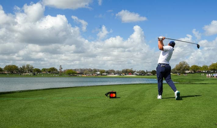 March 6, 2026, Orlando, Florida, USA: Chris Gotterup tees off the 6th hole during the second round of the Arnold Palmer Invitational Pro-Am presented by Mastercard at Bay Hill Club & Lodge. Orlando USA - ZUMAw109 20260306_fap_w109_002 Copyright: xDebbyxWongx