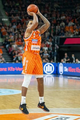 Joel Soriano (ratiopharm ulm, 12), GER, ratiopharm Ulm vs. MHP Riesen Ludwigsburg, Basketball Bundesliga, easycredit BBL, 22. Spieltag, Spielzeit 2025 2026, 06.03.2026, GER, ratiopharm Ulm vs. MHP Riesen Ludwigsburg, Basketball Bundesliga, easycredit BBL, 22. Spieltag, Spielzeit 2025 2026, 06.03.2026 Neu-Ulm Copyright: xEibner-Pressefoto SaschaxWaltherx EP_EER