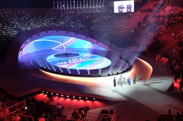 Paralympic Winter games, Winterspiele,Spiele, Summer games opening ceremony of Milano-Cortina 2026 on March 6, 2026 at Arema of Verona in Verona, Italy  Copyright: xRobertoxTommasini IPAxSportx xipa-agency.netx xx IPA_72471218 IPA_Agency_IPA72471218