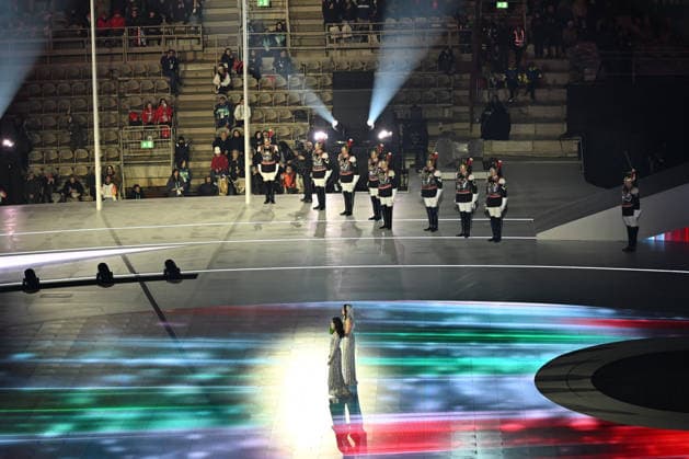 Paralympic Winter games, Winterspiele,Spiele, Summer games opening ceremony of Milano-Cortina 2026 on March 6, 2026 at Arema of Verona in Verona, Italy during Paralympic Winter Games - Opening Ceremony, Olympic Winter Games Milano-Cortina 2026 in Verona, Italy, March 06 2026  Copyright: xAlessioxMarini IPAxSportx xipa-agency.netx xx IPA_72472020 IPA_Agency_IPA72472020
