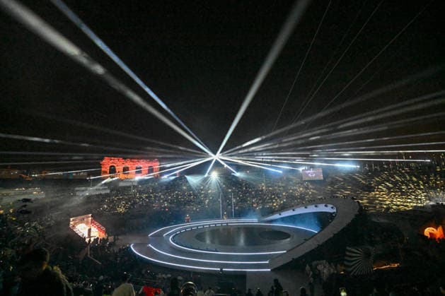 GIOCHI OLIMPICI - Olimpiadi Invernali Milano-Cortina 2026 - Paralympic Winter games, Winterspiele,Spiele, Summer games - Opening Ceremony Paralympic Winter Games opening ceremony of Milano-Cortina 2026 on March 6, 2026 at Arema of Verona in Verona, Italy during Paralympic Winter Games - Opening Ceremony, Olympic Winter Games Milano-Cortina 2026 in Verona, Italy, March 06 2026 Cortina D Ampezzo Italy  Copyright: xIPAxSport ABACAx