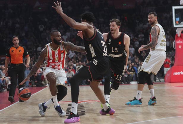 CRVENA ZVEZDA vs BAYERN CODI MILLER MCINTYRE, basketball player of Crvena zvezda, during Euroleague match against Bayern Munchen, at Belgrade Arena. Belgrade, 06.03.2026. photo: MN Press photo BASKETBALL, EUROLEAGUE, CRVENA ZVEZDA, BAYERN Belgrade Belgrade Arena Serbia Copyright: xMNxPressx