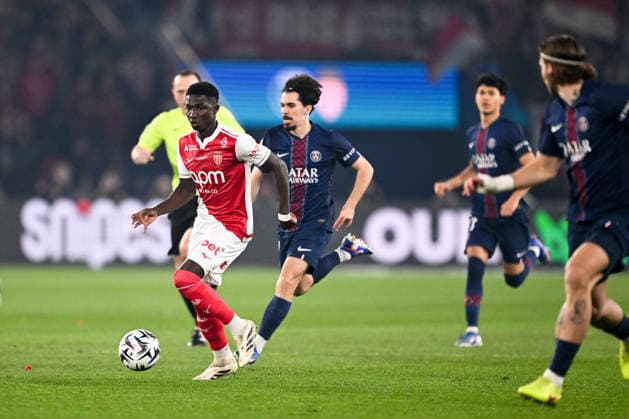 Paris Saint-Germain FC v AS Monaco FC - Ligue 1 McDonald s 2025 2026 15 Lamine CAMARA (asm) during the Ligue 1 McDonald s match between Paris and Monaco FC at Parc des Princes on March 6, 2026 in Paris, France. Paris France  Copyright: xFEPx 776348316