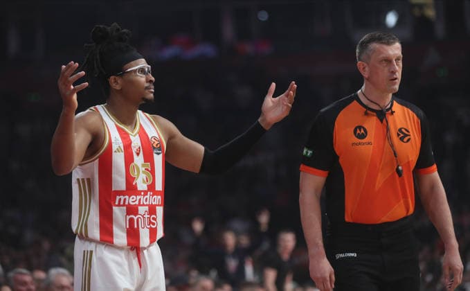 CRVENA ZVEZDA vs BAYERN CHIMA MONEKE, basketball player of Crvena zvezda, during Euroleague match against Bayern Munchen, at Belgrade Arena. Belgrade, 06.03.2026. photo: MN Press photo BASKETBALL, EUROLEAGUE, CRVENA ZVEZDA, BAYERN Belgrade Belgrade Arena Serbia Copyright: xMNxPressx
