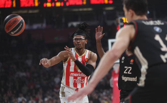 CRVENA ZVEZDA vs BAYERN CHIMA MONEKE, basketball player of Crvena zvezda, during Euroleague match against Bayern Munchen, at Belgrade Arena. Belgrade, 06.03.2026. photo: MN Press photo BASKETBALL, EUROLEAGUE, CRVENA ZVEZDA, BAYERN Belgrade Belgrade Arena Serbia Copyright: xMNxPressx