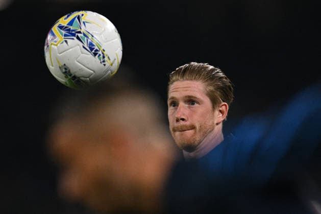 CALCIO - Serie A - SSC Napoli vs Torino FC Kevin De Bruyne of S.S.C. Napoli warm up prior the match of the 28th day of the Serie A Championship between S.S.C. Napoli and Torino F.C. at the Diego Armando Maradona Stadium on March 6, 2026 in Naples, Italy. Naples Italy  Copyright: xIPAxSport ABACAx