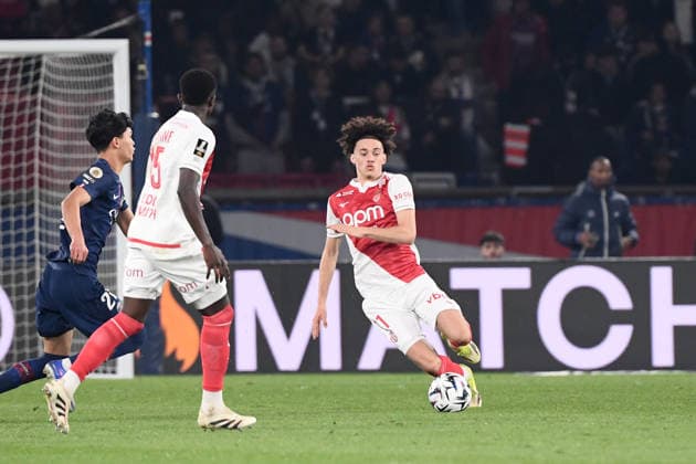 Paris Saint-Germain FC v AS Monaco FC - Ligue 1 McDonald s 2025 2026 11 Maghnes AKLIOUCHE (asm) during the Ligue 1 McDonald s match between Paris and Monaco FC at Parc des Princes on March 6, 2026 in Paris, France. Paris France  Copyright: xFEPx 776348316