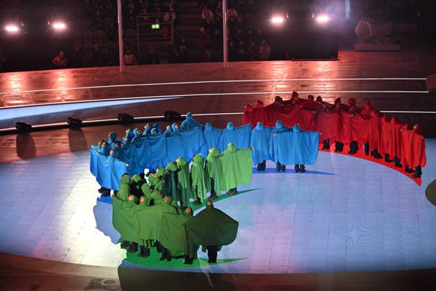 Paralympic Winter games, Winterspiele,Spiele, Summer games opening ceremony of Milano-Cortina 2026 on March 6, 2026 at Arema of Verona in Verona, Italy during Paralympic Winter Games - Opening Ceremony, Olympic Winter Games Milano-Cortina 2026 in Verona, Italy, March 06 2026  Copyright: xAlessioxMarini IPAxSportx xipa-agency.netx xx IPA_72474233 IPA_Agency_IPA72474233